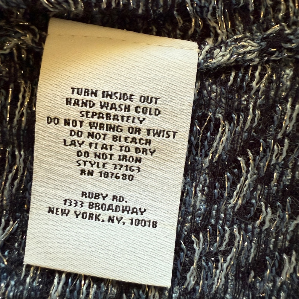 Ruby Rd Cardigan/Sweater size Large - Picture 6 of 8